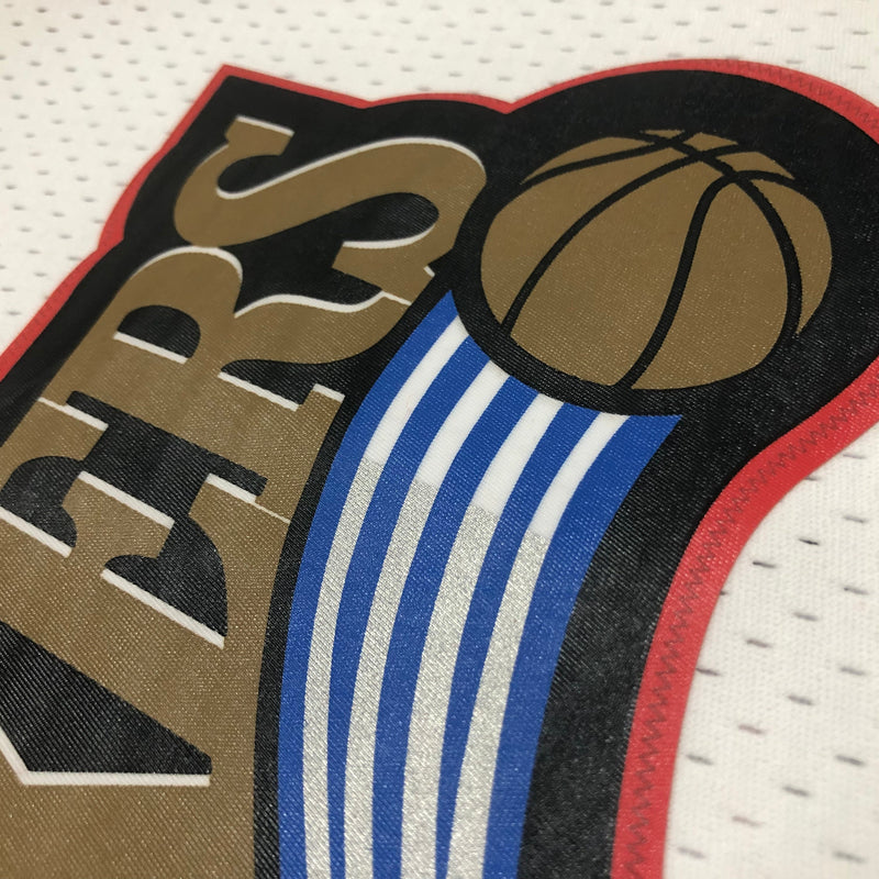 Regata Philadelphia 76ers Mitchell & Ness Home Edition 97/98 - Rei da Pelada