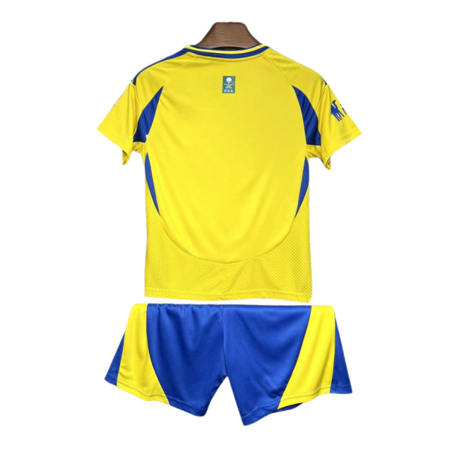 Kit Infantil Al Nassr Home 24/25 - Amarelo