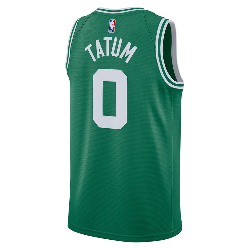 Camisa unissex Boston Celtics Jayson Tatum Nike Kelly Green Swingman - Icon Edition