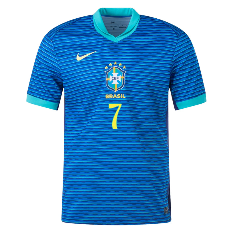 Camisa Brasil Away 24/25 - Vini Jr 7 - Masculina Torcedor